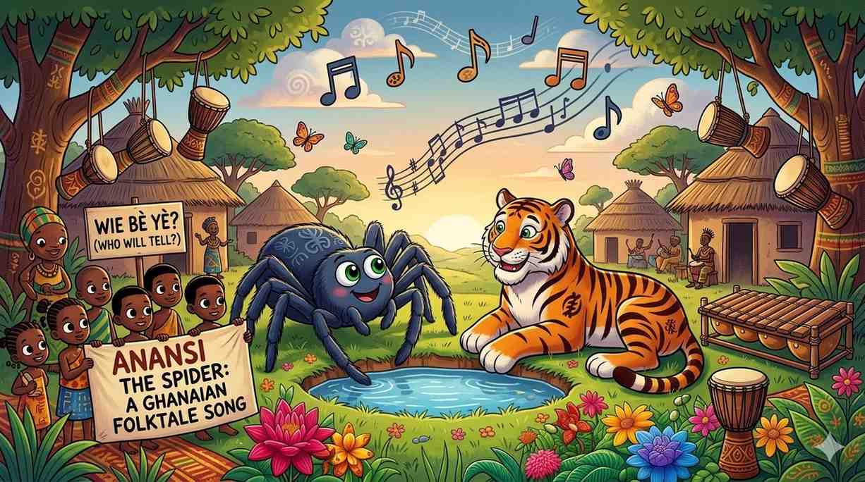 Ananse and Tiger in the Pit