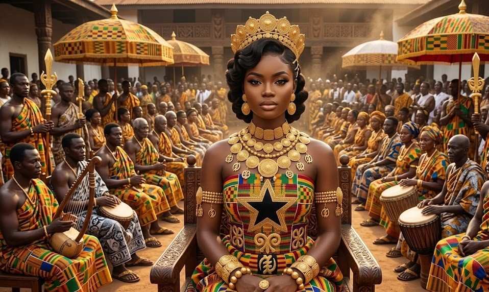 Celebrate Love: The Princess's Wedding - An Enchanting Akan Story