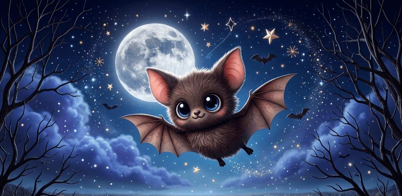 Why the Bat flies at Night