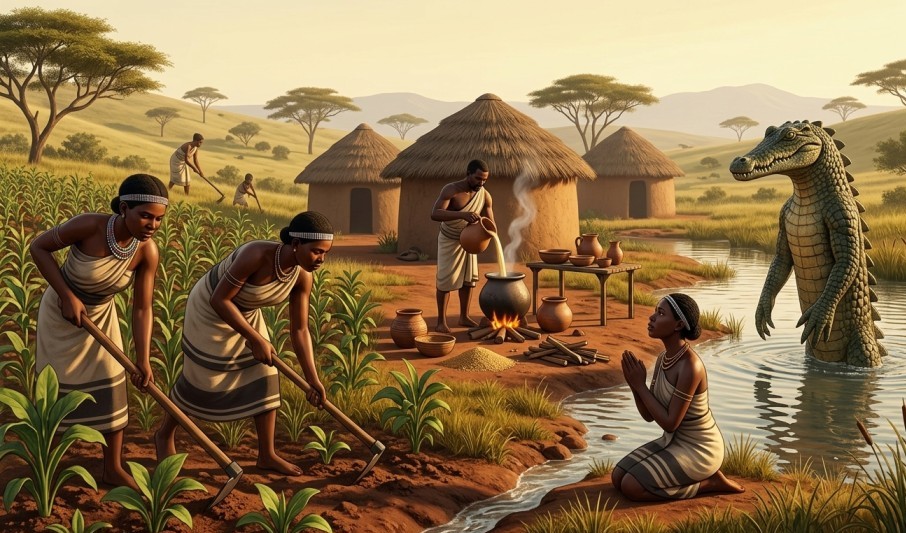 Traditions of the Amaxhosa: STORY OF THE BIRD THAT MADE MILK.